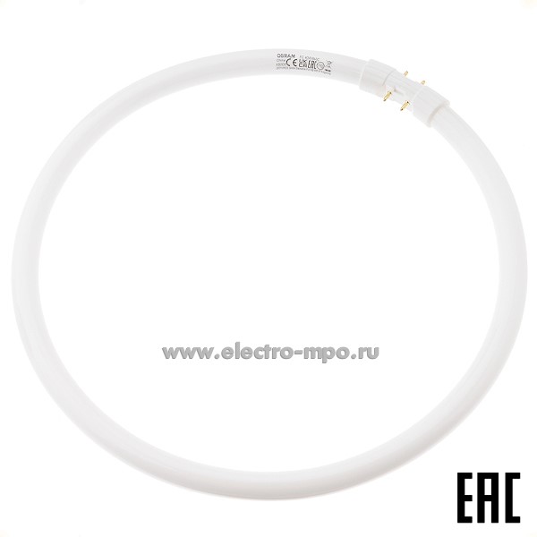 Л3491. Лампа 40Вт 28526 FC 40/840 2Gх13 3300Лм 4000К кольцевая люминесцентная (OSRAM)