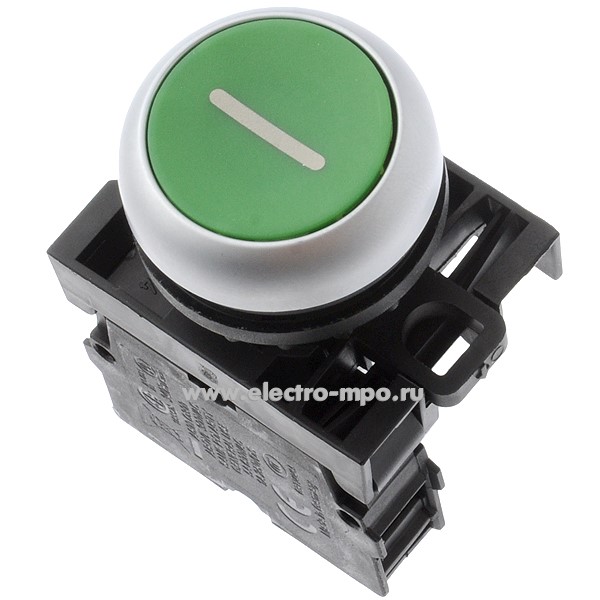 К7901. Выключатель кнопочный M22-D-G-X1/K10 зеленый 1з без фиксации 216512 (Eaton/Moeller Германия)