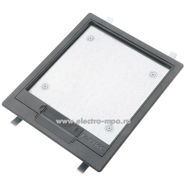 М9043. Лючок 88308 напольный на 8 модулей с изменяемой глубиной установки (ДКС)