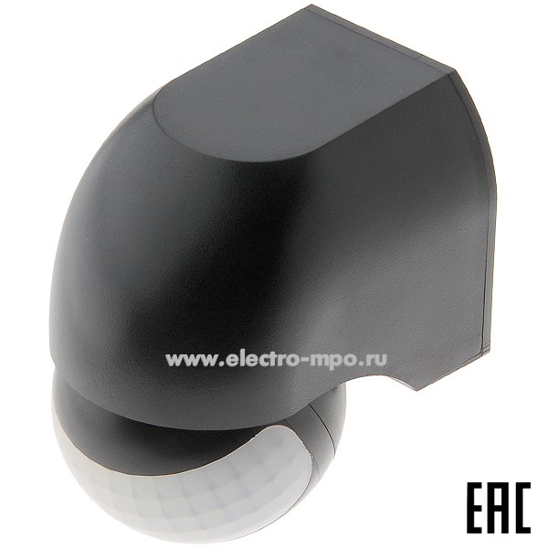 С8026. Датчик движения Б0066991 MD011 1200Вт 180град 12м чёрный IP44 (ЭРА)