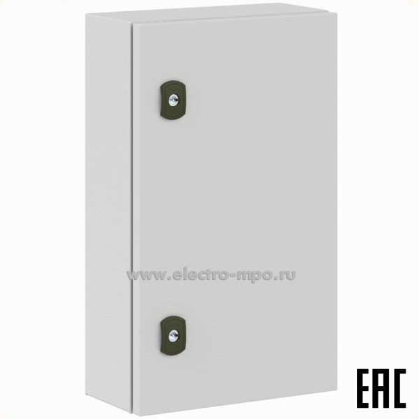 Е9109. Шкаф ST R5ST0531-OUTDOOR навесной IP66 500х300х150 с монтажной платой без реек (ДКС)