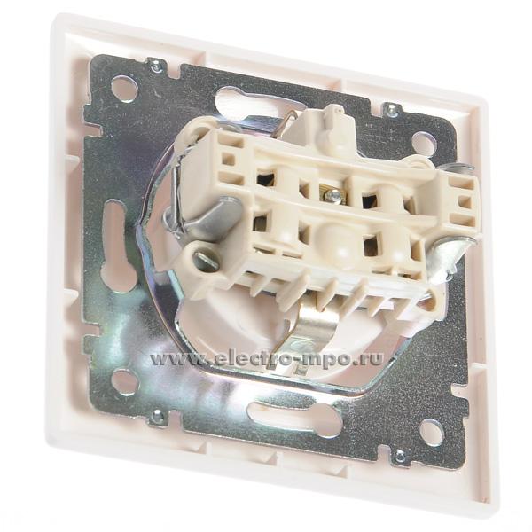 Розетка Valena 774423 \"евр\" с/п белая (Legrand)