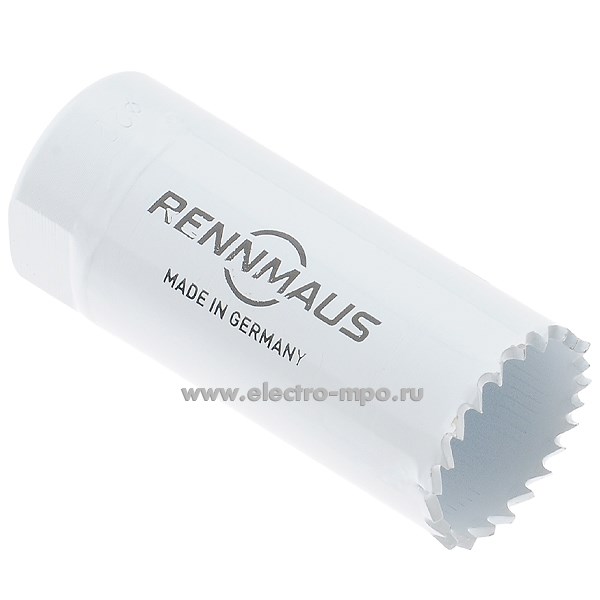 И7174. Коронка 22мм 07022760001 RMF022 HSS Bi-metal с мелким зубом по металлу (Rennmaus)