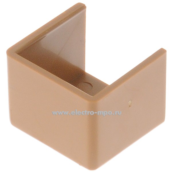 Д6698. Заглушка ЗГЛ-16х16-К коричневая (Рувинил)