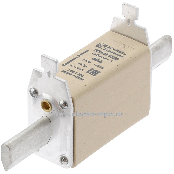 Плавкая вставка ППН-35-40А габарит 1 (Кореневский завод НВА)