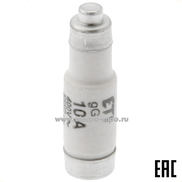 А9603. Плавкая вставка D01 2211004 10А 400В gL 8кА (ETI Словения)
