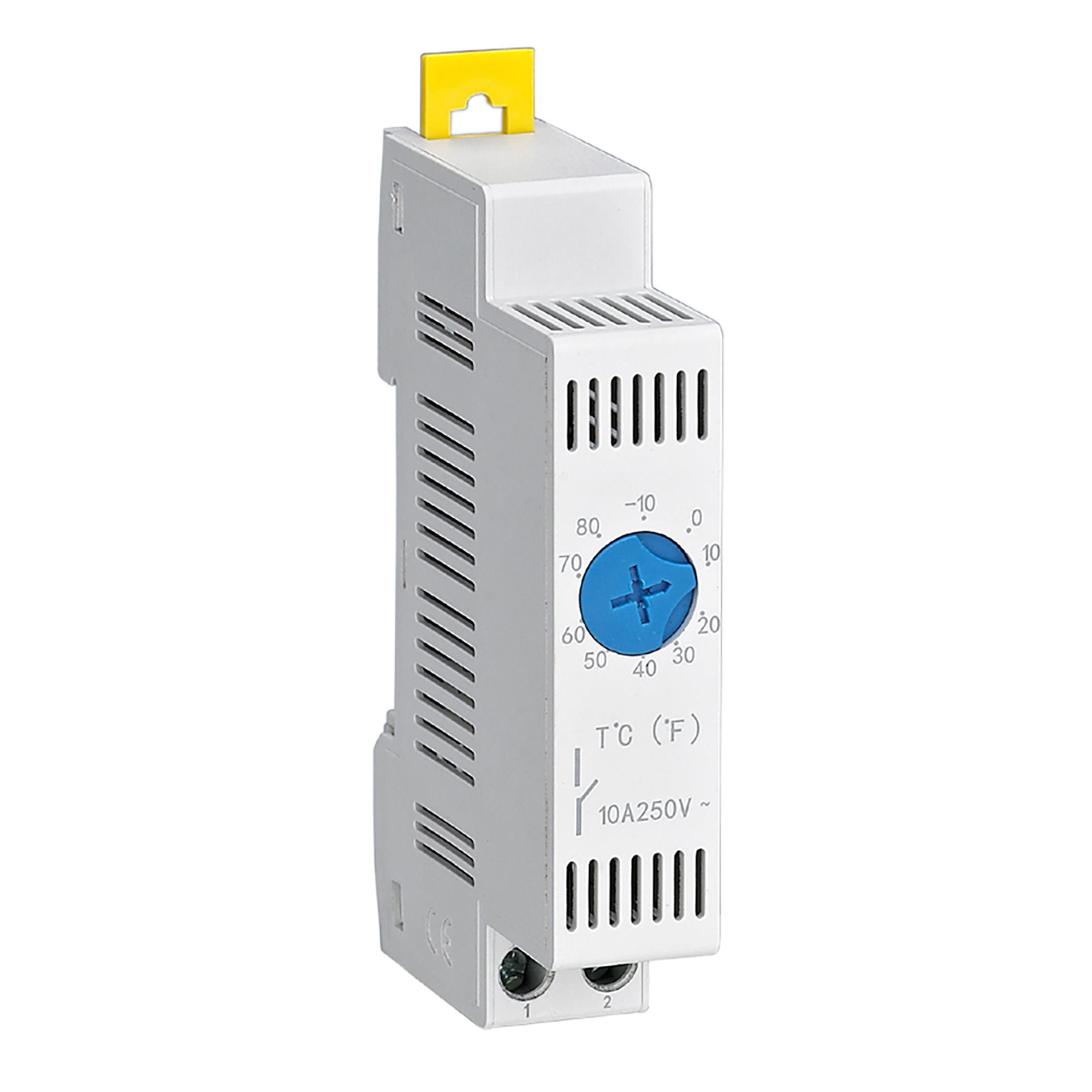 Б36. Термостат R5MTHNO модульный с регулируемым диапазоном температуры -10…+80°C, (ДКС) Б36. Термостат R5MTHNO модульный с регулируемым диапазоном температуры -10…+80°C, (ДКС)