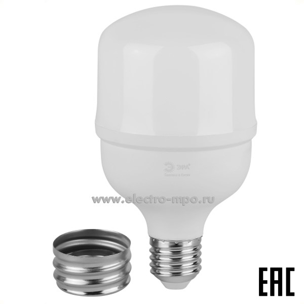 Л12. Лампа 40Вт Б0067027 GREEN LINE POWER T80-40W-840-E27/Е40 4000Лм 4000К светодиодная х/б свет (ЭРА)