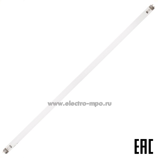 Л3121. Лампа ЛСТ 30Вт УФ-С G13 Т8 бактерицидная (ФОРМУЛА СВЕТА Россия)