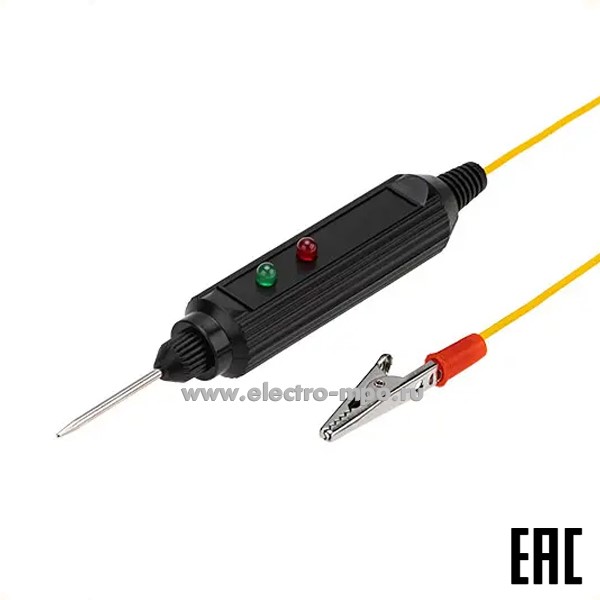 И18. Автотестер 16-0102 универсальный со звуковой и световой индикацией 6-24В (Rexant)