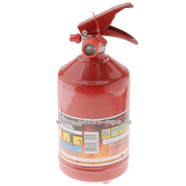 И9731. Огнетушитель ОП-1 (з) АВСЕ порошковый (Ярославль)