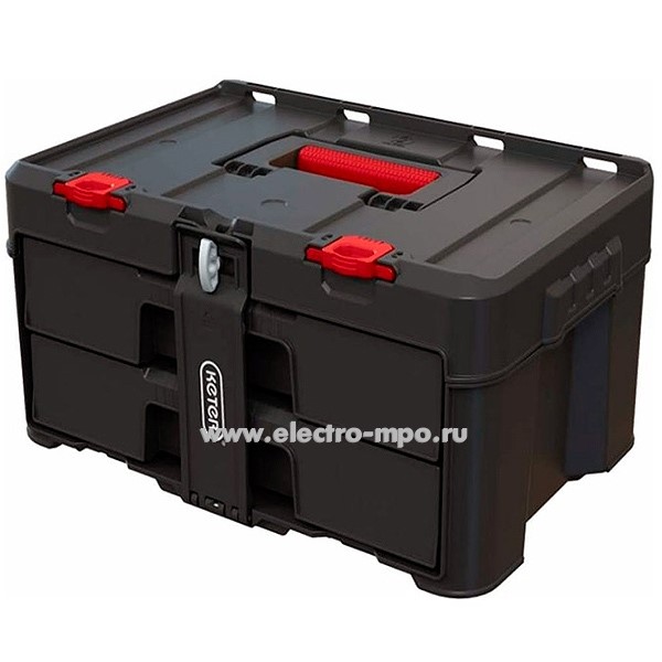 И29. Ящик 17210832 Stack 2 Set Drawers unit для инструмента 48,1х33,2х23,3см (KETER)