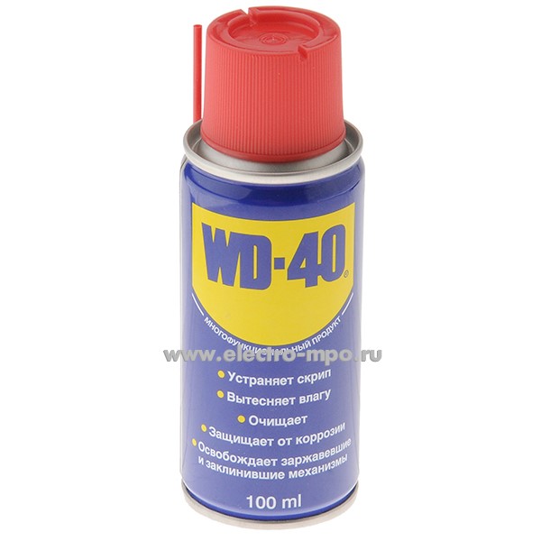 М6855. Смазка WD0000 WD-40 универсальная 100 мл (WD-40 Company Ltd. Англия)