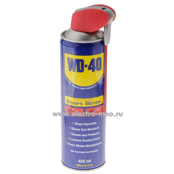 М6858. Смазка WD0002 WD-40 универсальная 420 мл (WD-40 Company Ltd. Англия)