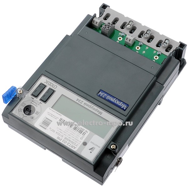 Счетчик электроэнергии Меркурий 234 ART2-03 PR 5-10А 3 фазы 2 тарифа ...