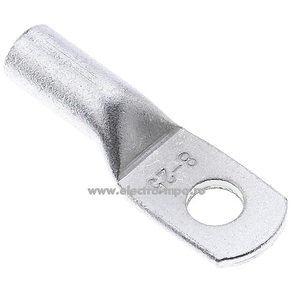 Г8758. Наконечник 58657 ТМЛ (DIN) 25-8-7 медный 25мм2 луженый под опрессовку (КВТ Калуга)