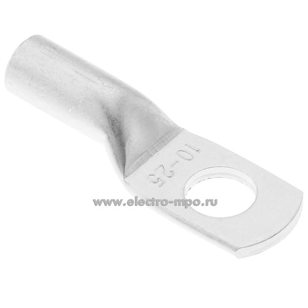 Г8759. Наконечник 65243 ТМЛ (DIN) 25-10-7 медный 25мм2 луженый под опрессовку (КВТ Калуга)