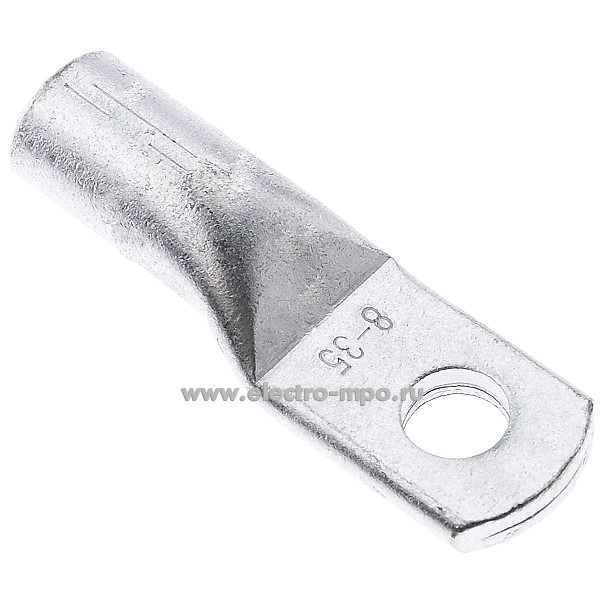 Г8760. Наконечник 58658 ТМЛ (DIN) 35-8-8,2 медный 35мм2 луженый под опрессовку (КВТ Калуга)