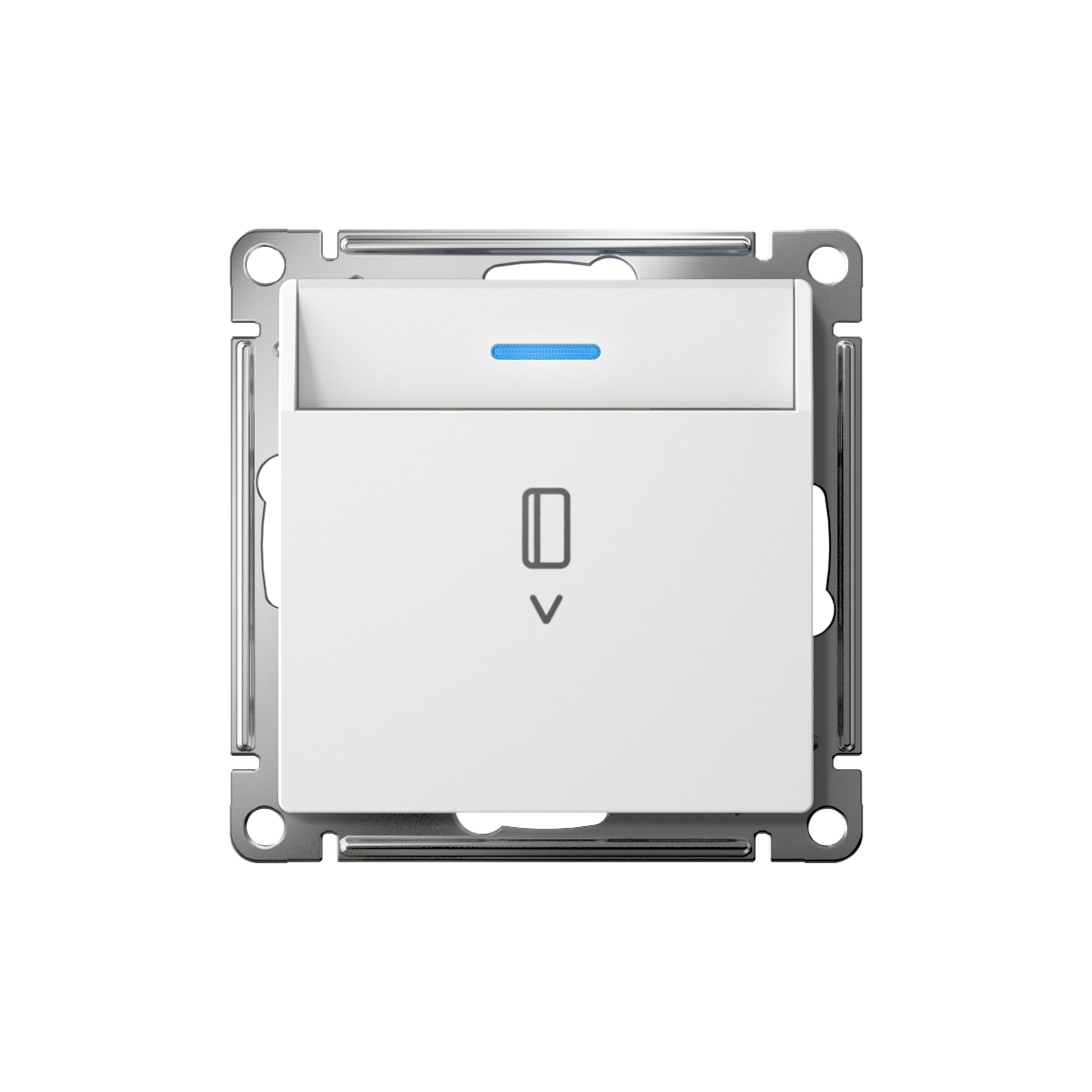 Ю33. Механизм AtlasDesign ATN001314 выключателя карточного без задержки с/п лотос (Systeme Electric)