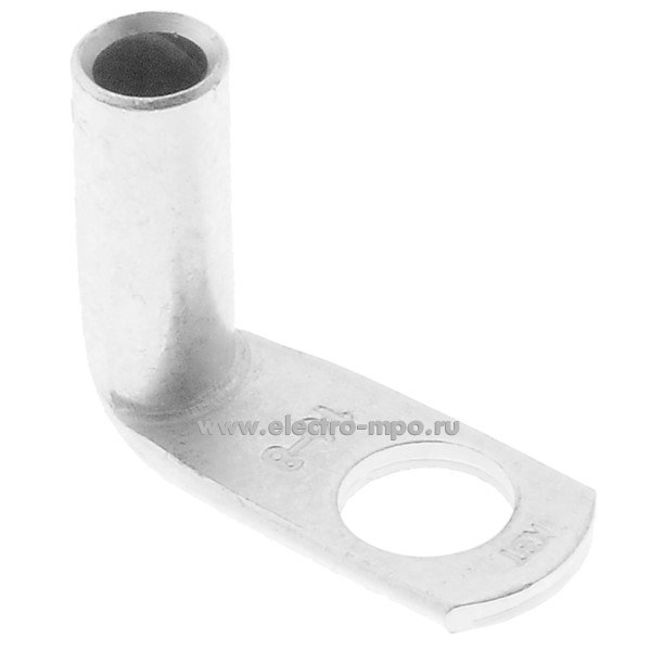 Г8649. Наконечник 70285 ТМЛс(90) 16-8 медный 16мм2 наклонный (90 град) под опрессовку (КВТ Калуга)