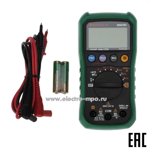 И18. Автомобильный 13-2089 мультиметр MS8239D (Mastech)