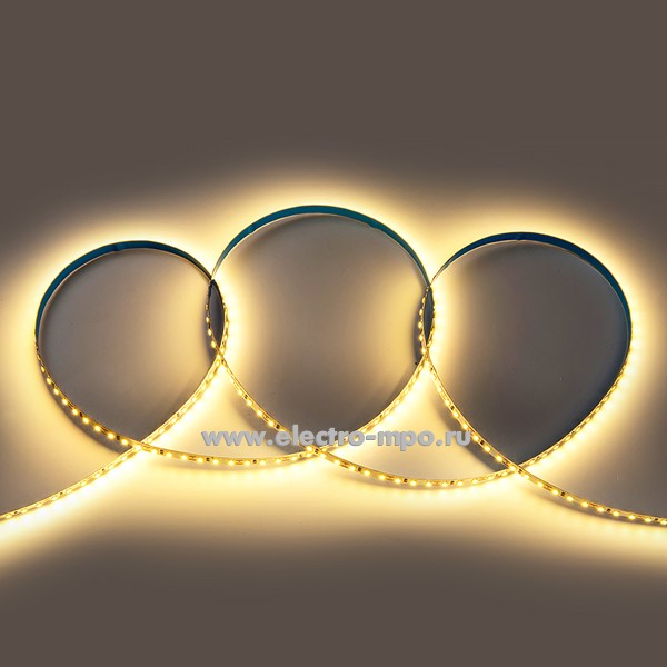 С10. Лента светодиодная 501010 GLS-2835-120-9.6-12-IP20-3 Standard 48Вт 3000К 12В пост. тока 5м (General