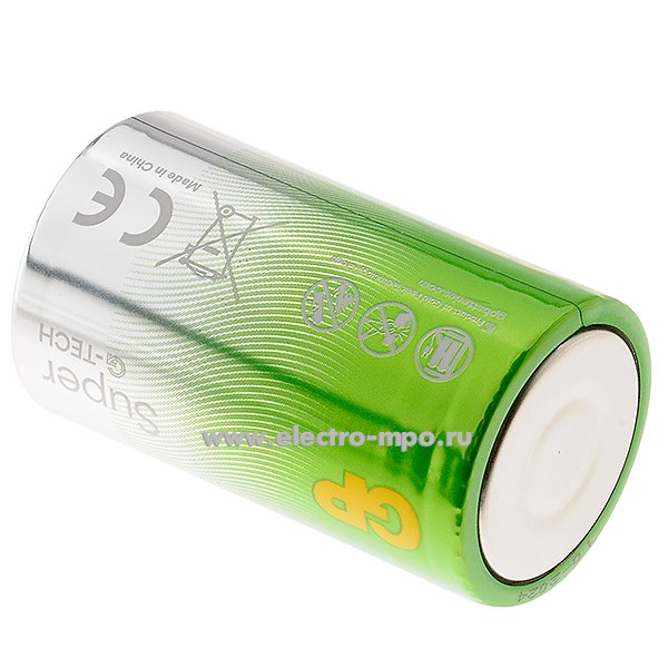 С6503. Элемент питания 13AA21-2CRSBC2 Super G-Tech LR20 (D) 1,5В 13,1 А/ч алкалиновый (GP)