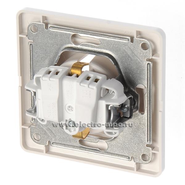 Розетка Glossa GSL000642 \"евр\" с/п перламутр (Schneider Electric)