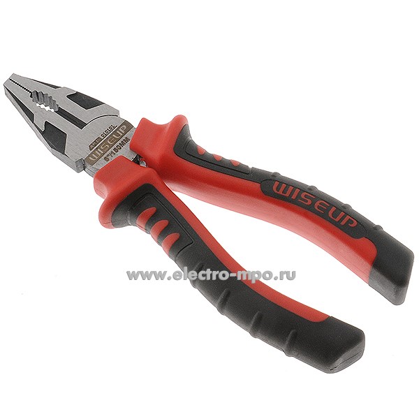 И1540. Плоскогубцы 010101 комбинированные 160мм (Wiseup, Китай)