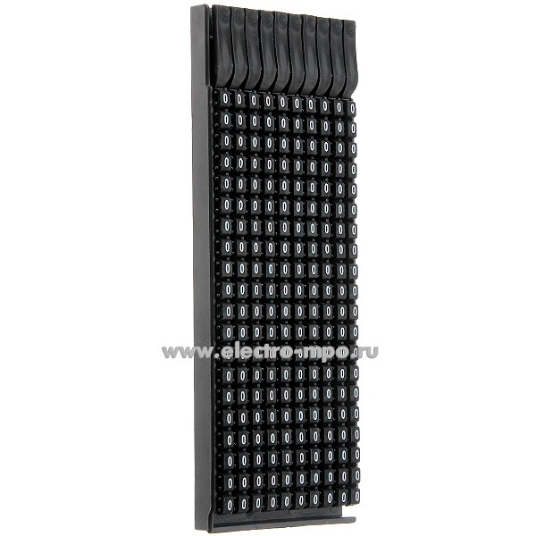 М3600. Маркер MARK3 MKF0S1 символ "0" 0,5-1,5 мм2 (ДКС)