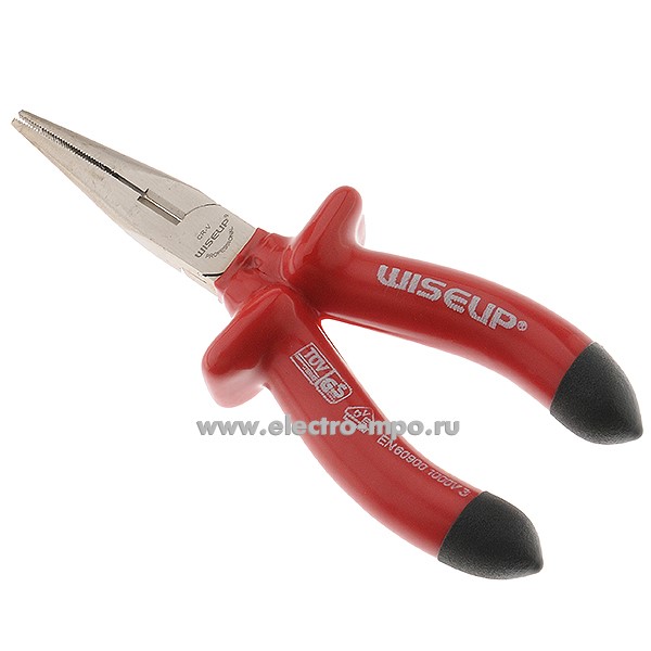 И0467. Длинногубцы 010606 160мм VDE1000V (Wiseup, Китай)