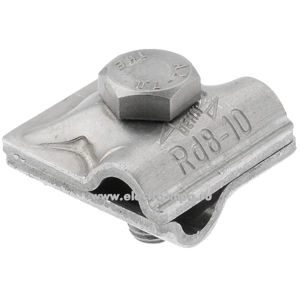 55376.М5376 Соединитель 390051 крестообразный для проволоки 8-10мм, алюминий (Dehn+Sohne Германия)