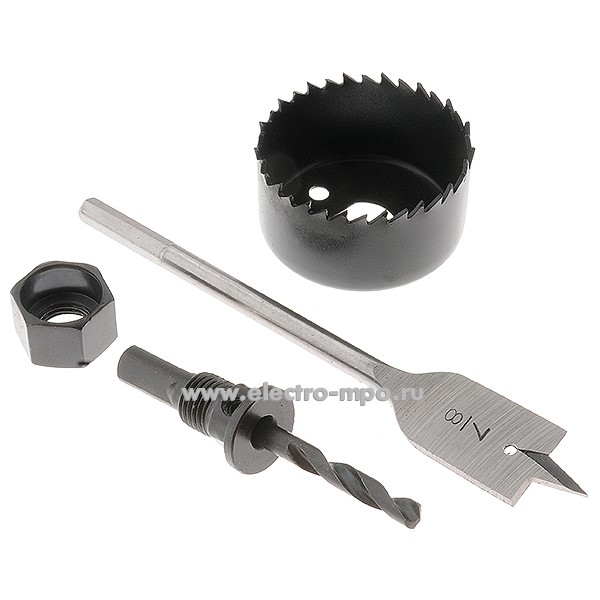 И8193. Набор 103105  для установки дверных замков 3 предмета (Wiseup, Китай)