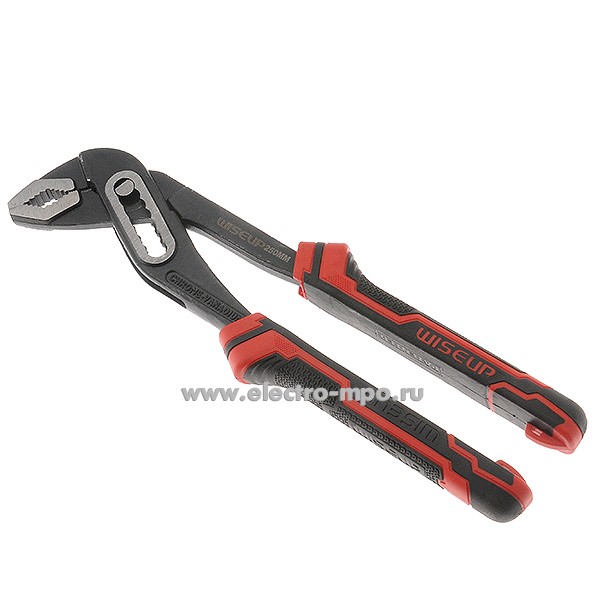 И2518. Ключ-клещи 011004 сантехнический 250мм (Wiseup, Китай)