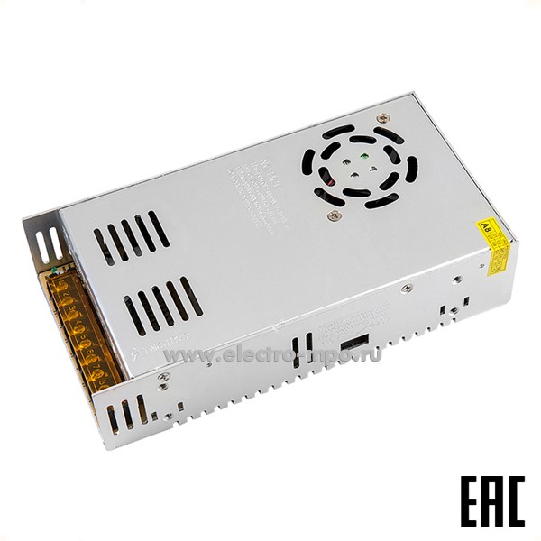 С11. Блок питания 519108 GDLI-400-IP20-24 Standard к светод. ленте 220В/24В пост. тока 400Вт (General)