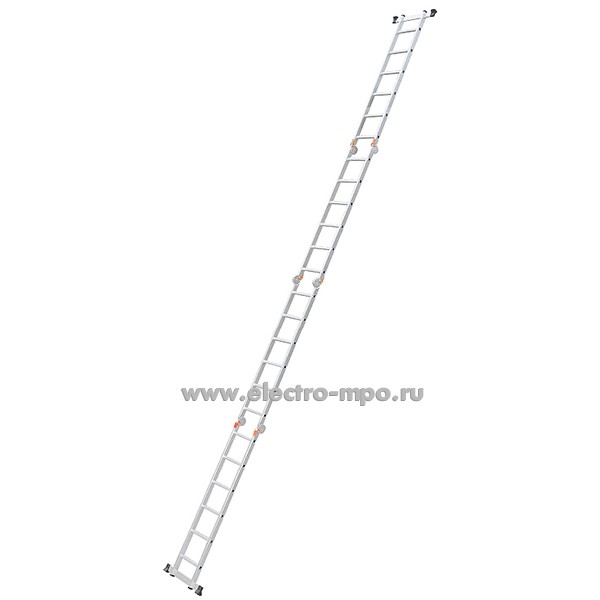 В6124. Лестница-трансформер JD-506 алюминиевая (Jiudeng)