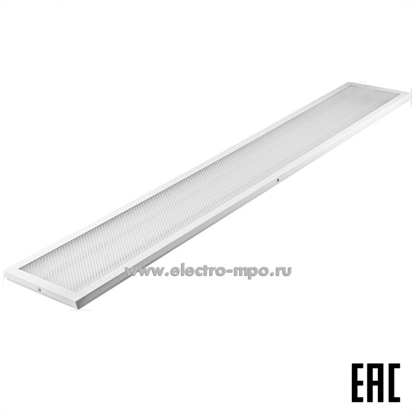 С18. Светильник 29682 AL2116 36Вт 3400Лм 6500К светодиодный потолочный призма IP40 (Feron)