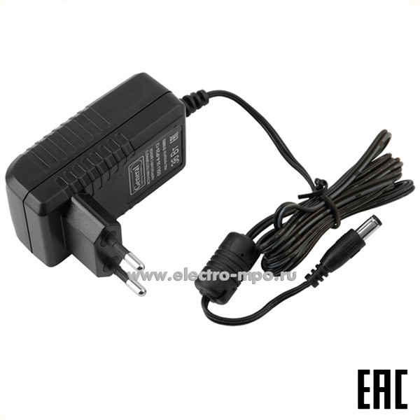 С11. Блок питания 519118 GDLI-24-A-IP20-24 с вилкой к светод. ленте 220В/24В пост. тока 24Вт (General)