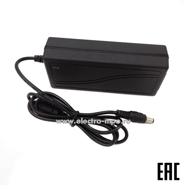 С11. Блок питания 519120 GDLI-48-A-IP20-24 с вилкой к светод. ленте 220В/24В пост. тока 48Вт (General)