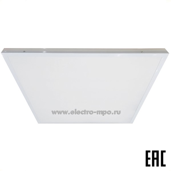 С20. Светильник 48295 AL2118 40Вт 3500Лм 6500К светодиод встраиваемый 595х595 с БАП матовый IP40 (Feron)