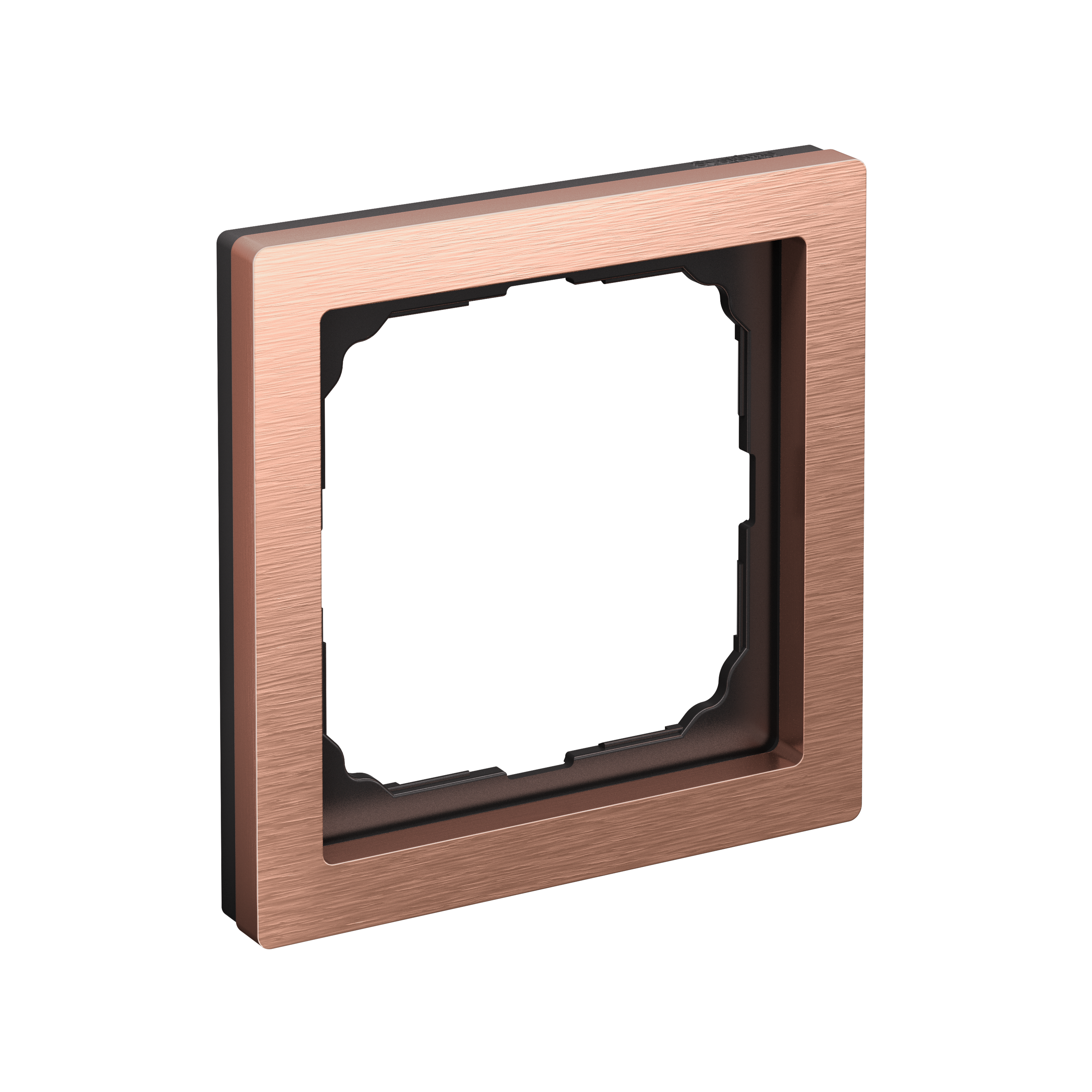 Р35. Рамка-1 ArtGallery Pure GAL312501 металл медь (Systeme Electric)