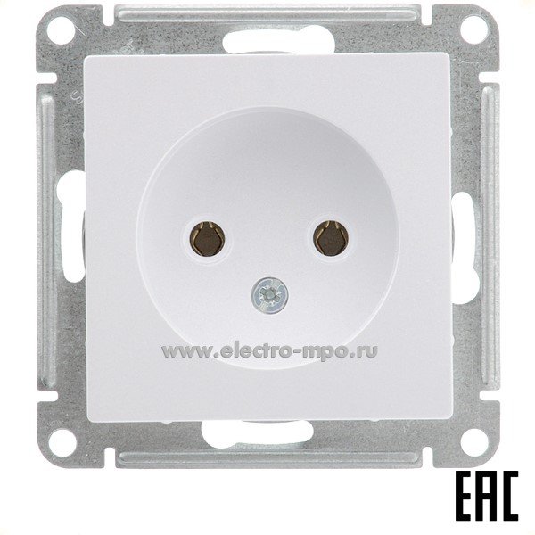 Ю4712. Механизм AtlasDesign ATN000441 розетки с/п жемчуг (Systeme Electric)