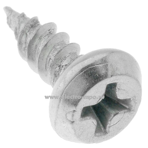 Г1155. Шуруп универсальный 3,5х11мм с полуцилиндрической головкой оцинкованный