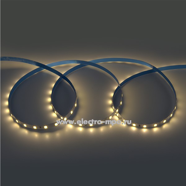 С11. Лента светодиодная 503012 GLS-5050-60-14.4-24-IP20-3 Standard 72Вт 3000К 24В пост. тока 5м (Genera