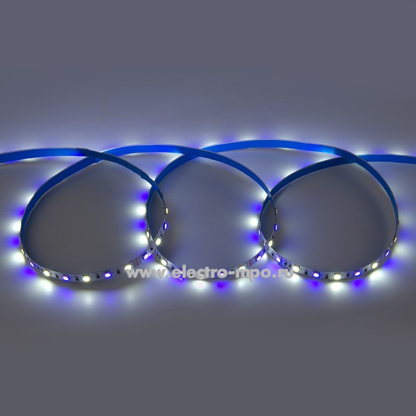 С11. Лента светодиодная 503825 GLS-5050-60-14.4-24-IP20-RGB+6 Standard 72Вт цветная+6500К 24В пост. тока
