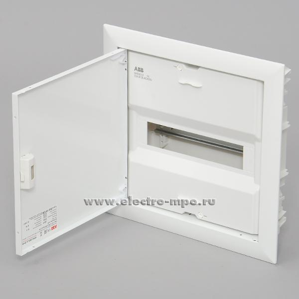 Е6466. Бокс UK612E2 встраиваемый 12+2 модулей с шиной N PE IP31 2CPX077840R9999 (ABB)