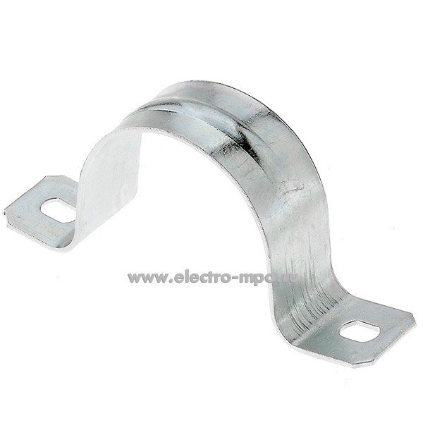 Г66. Скоба С21432 металлическая оцинкованная 32мм, 2 лапки (Рувинил)