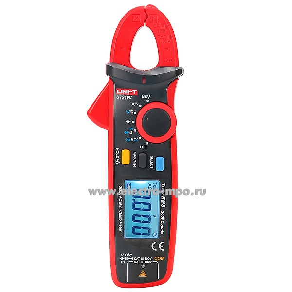 И48. Токовые клещи 13-0006 UT210C (UNI-T) И48. Токовые клещи 13-0006 UT210C (UNI-T)