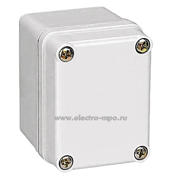 К07. Коробка пластиковая DS-AG-0506 50х65х55 IP66 серая материал ABS (Andeli)