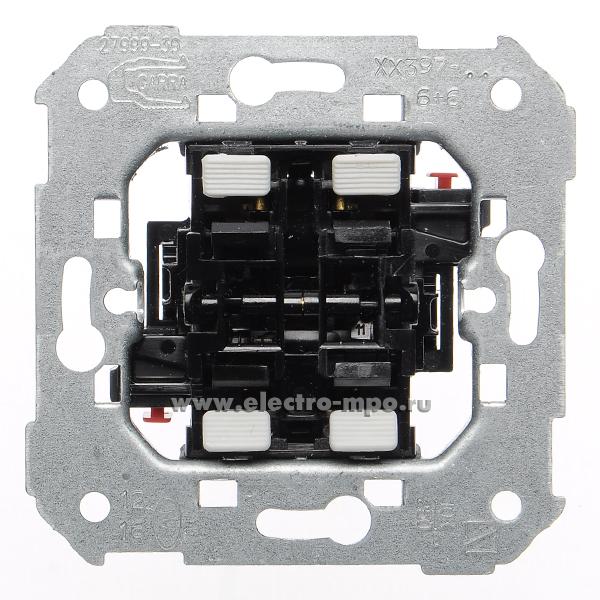 Ю1704. Механизм переключателя Simon 82 75397-39 2кл. с/п  (Simon Electric Испания)